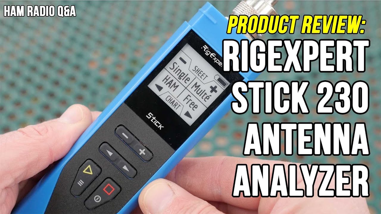 Обзор и эксплуатация анализатора антенн RigExpert Stick 230 &mdash; Вопросы и ответы по любительскому р...
