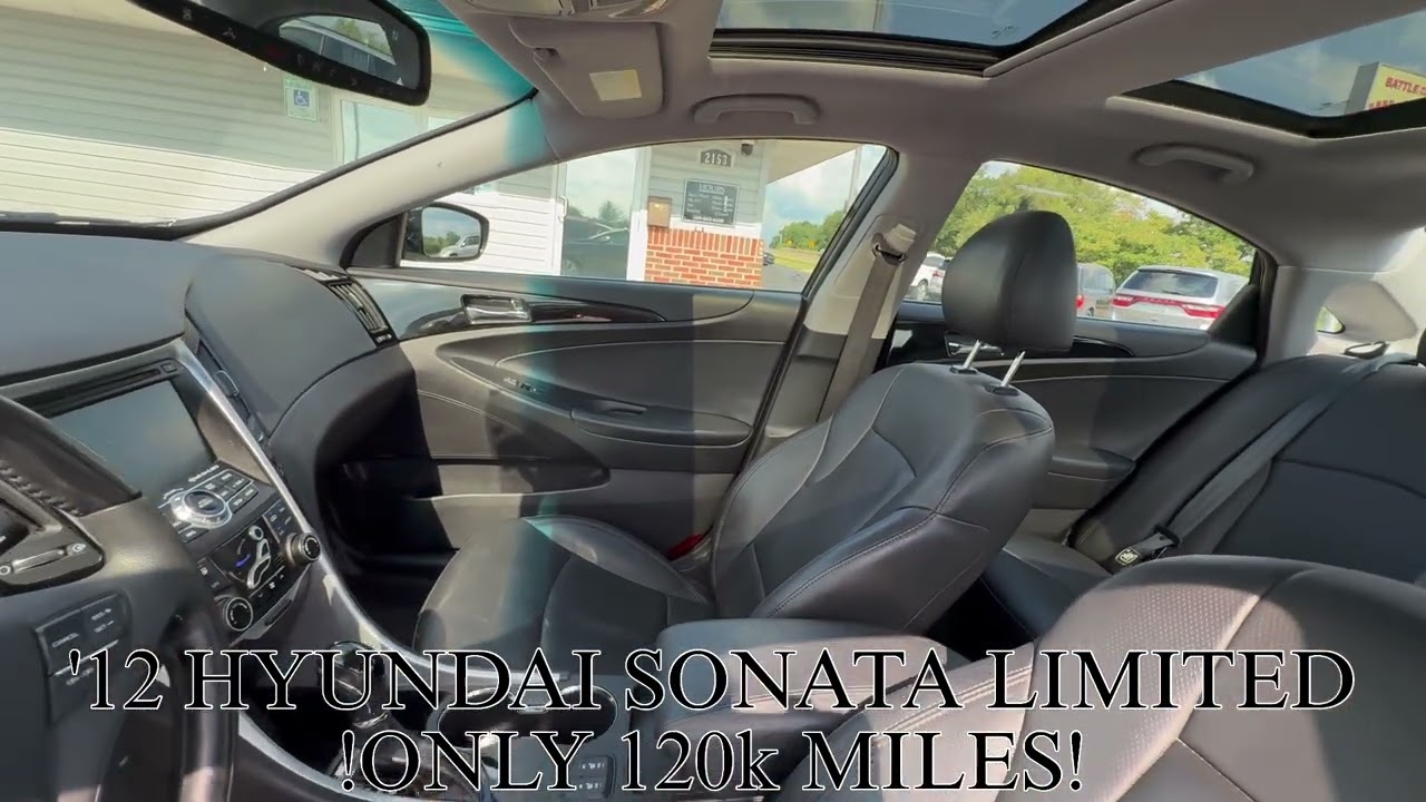 2012 HYUNDAI SONATA LIMITED