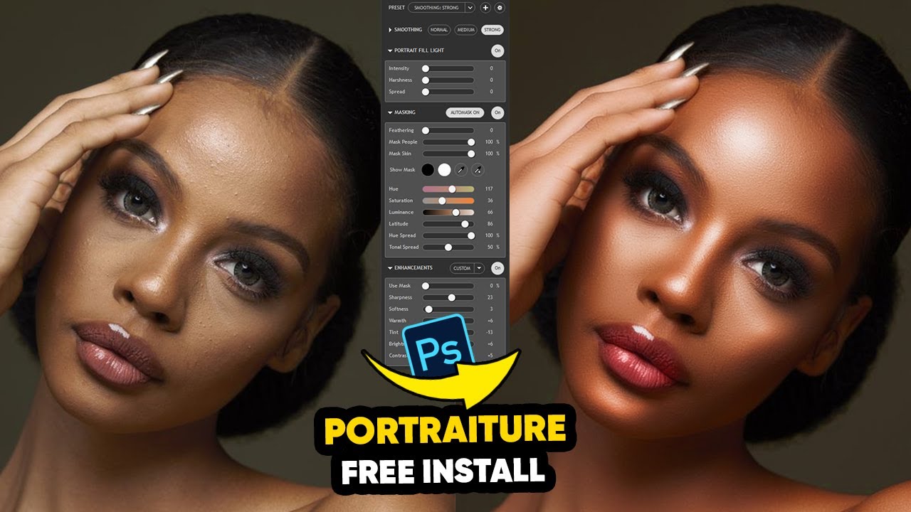 Этот плагин для Photoshop делает ретушь кожи слишком простой | Профессиональные ретушёры скрывают...
