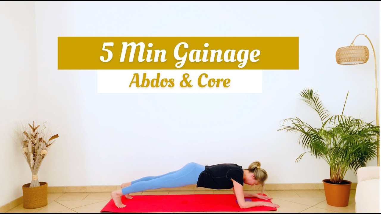 5 min Move & Tone | Gainage | Sans Mat&eacute;riel