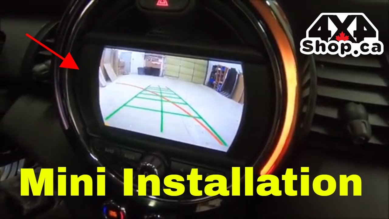 Как установить камеру заднего вида своими руками на Mini Cooper с подключением NBT