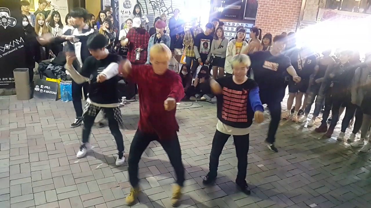 [MAXXAM] Psy ☆나팔바지☆ 커버안무 홍대댄스버스킹 20170424월 [Korean Hongdae Kpop Street Dance Busking]