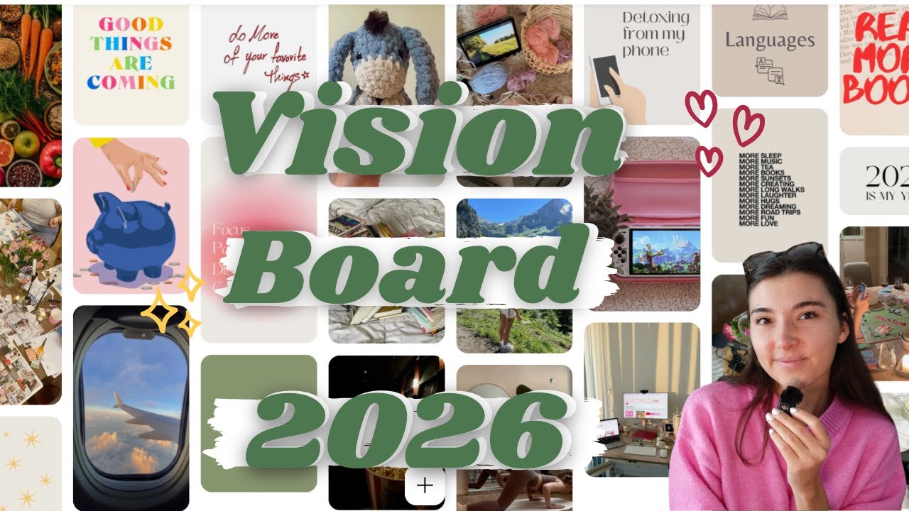 Mon Vision Board 2026 !