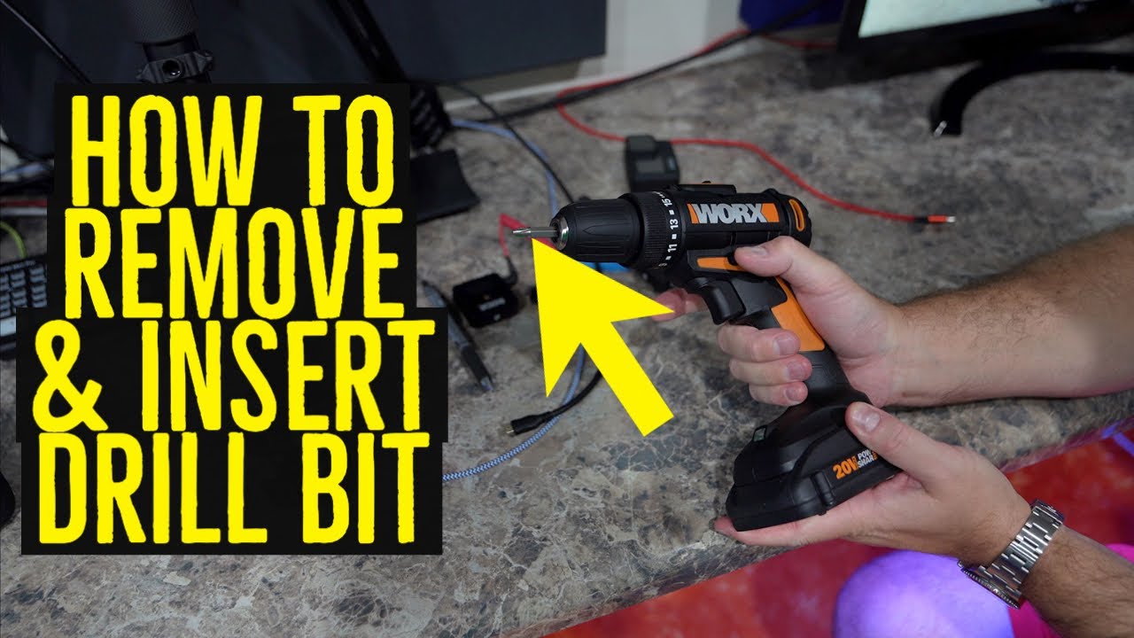 Worx Drill Bit Replacement Tutorial