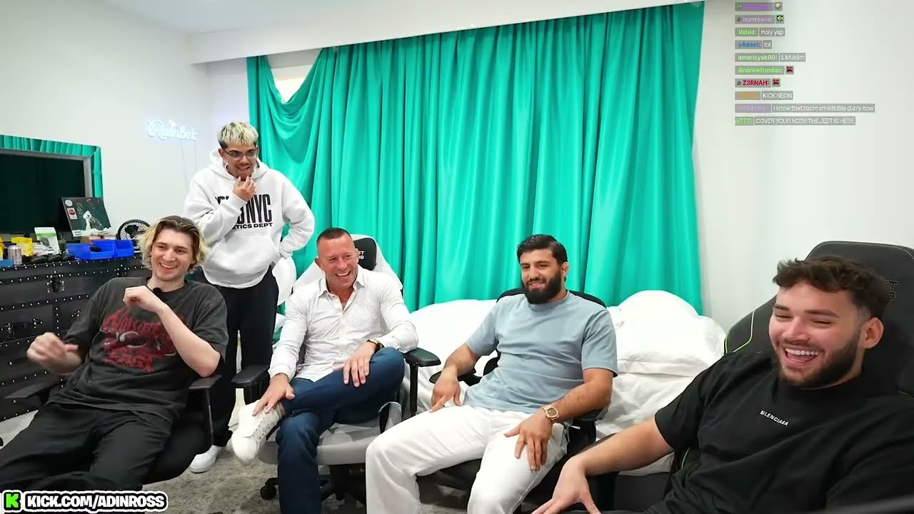 ADIN ROSS X GSP X ARMAN TSARUKYAN X N3ON KICK STREAM