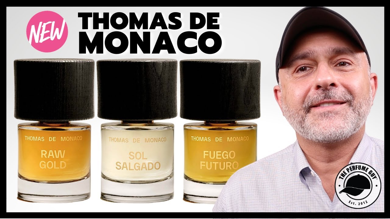 Thomas De Monaco Parfums RAW GOLD 2023 + обзор новых ароматов SOL SALGADO, FUEGO FUTURO