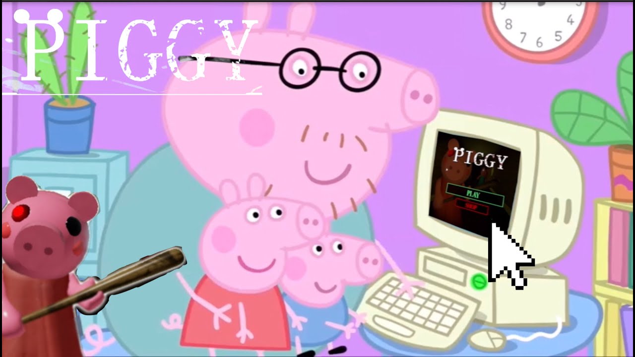 Свинка Пеппа играет в PIGGY