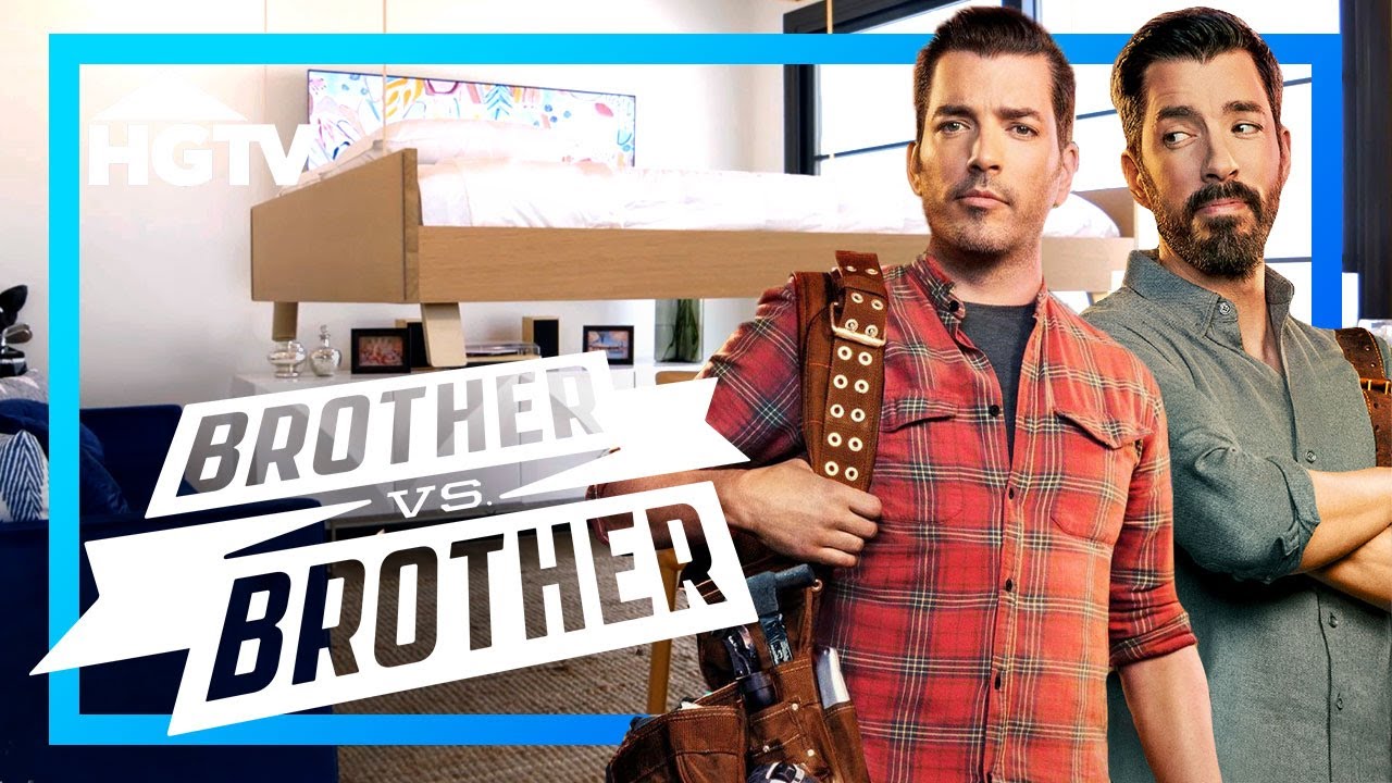 Johnathan's Floating Bed vs Drew's Folding Bed | Brother vs Brother | HGTV