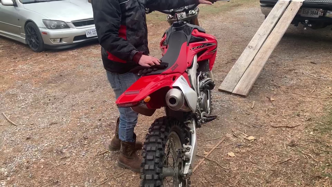2013 Honda crf450x fmf exhaust