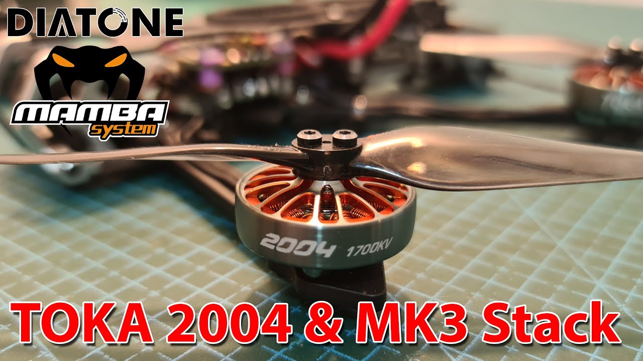Diatone TOKA 2004 Motors // F722 MK3 Mini Stack