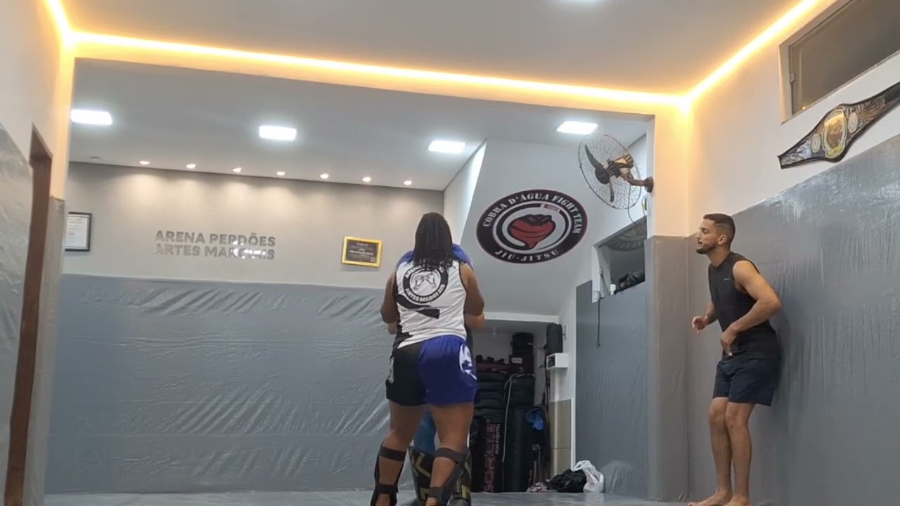 Treino de luta - boxe chinês 