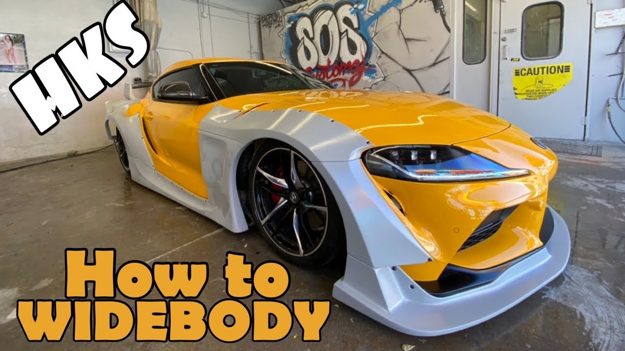 How to install an HKS Widebody on your 2020 Supra A90