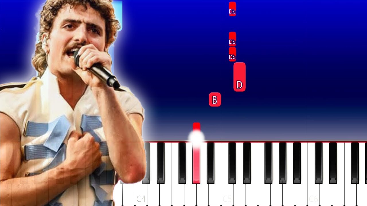 Benson Boone - Mystical Magical (Piano Tutorial)