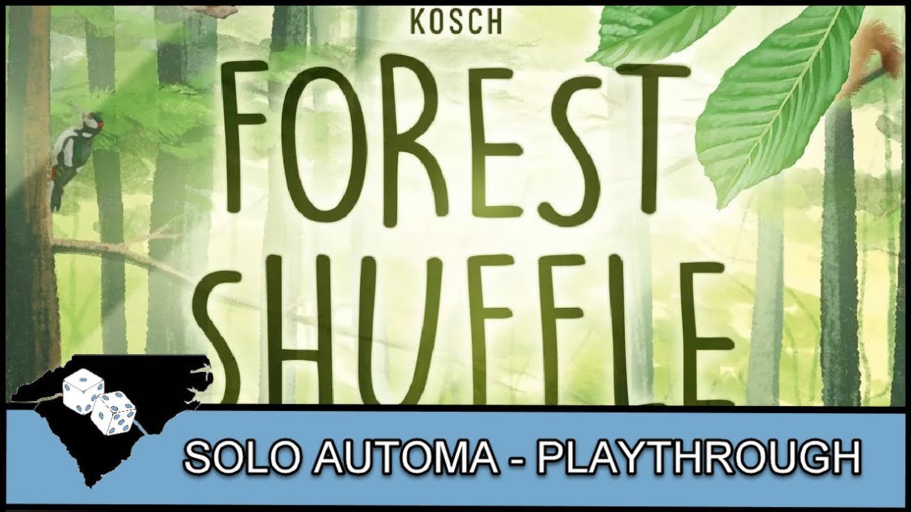 Forest Shuffle: Solo Automa Playthrough