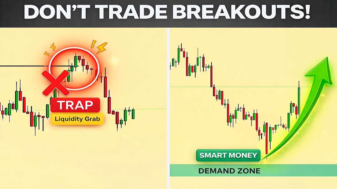 Breakout Trading Trap 🚫 (Why Price Reverses After Highs 📉)