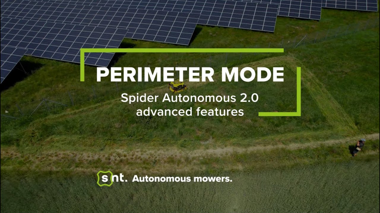 PERIMETER MODE |  Spider Autonomous 2.0 mower amazing feature