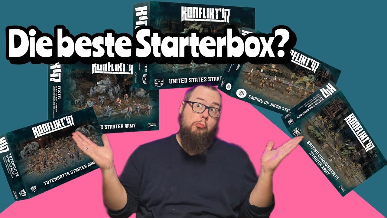 Konflikt 47 Starterboxen im Vergleich!