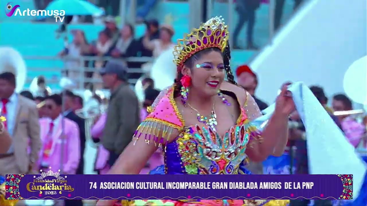 Asociación Cultural Incomparable Gran Diablada Amigos de la PNP | Candelaria Puno 2025