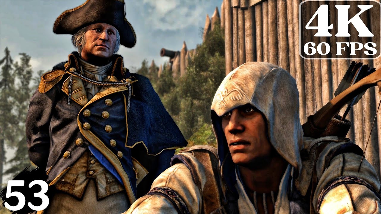 Прохождение миссий Бенедикта Арнольда в DLC – Геймплей AC III | Ультра графика 4K 60FPS – Часть 53