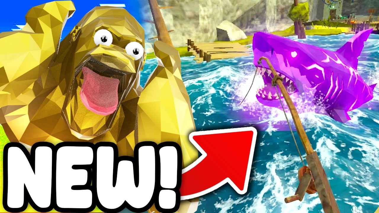 I Got EARLY ACCESS to the NEW DEEP SEA FISHING UPDATE in Animal Company!