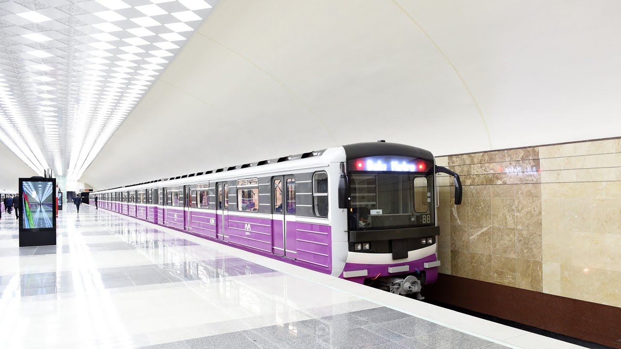 Baku Metro: Bənövşəyi Xətt Səfər:( Avtovağzal - 8 Noyabr).