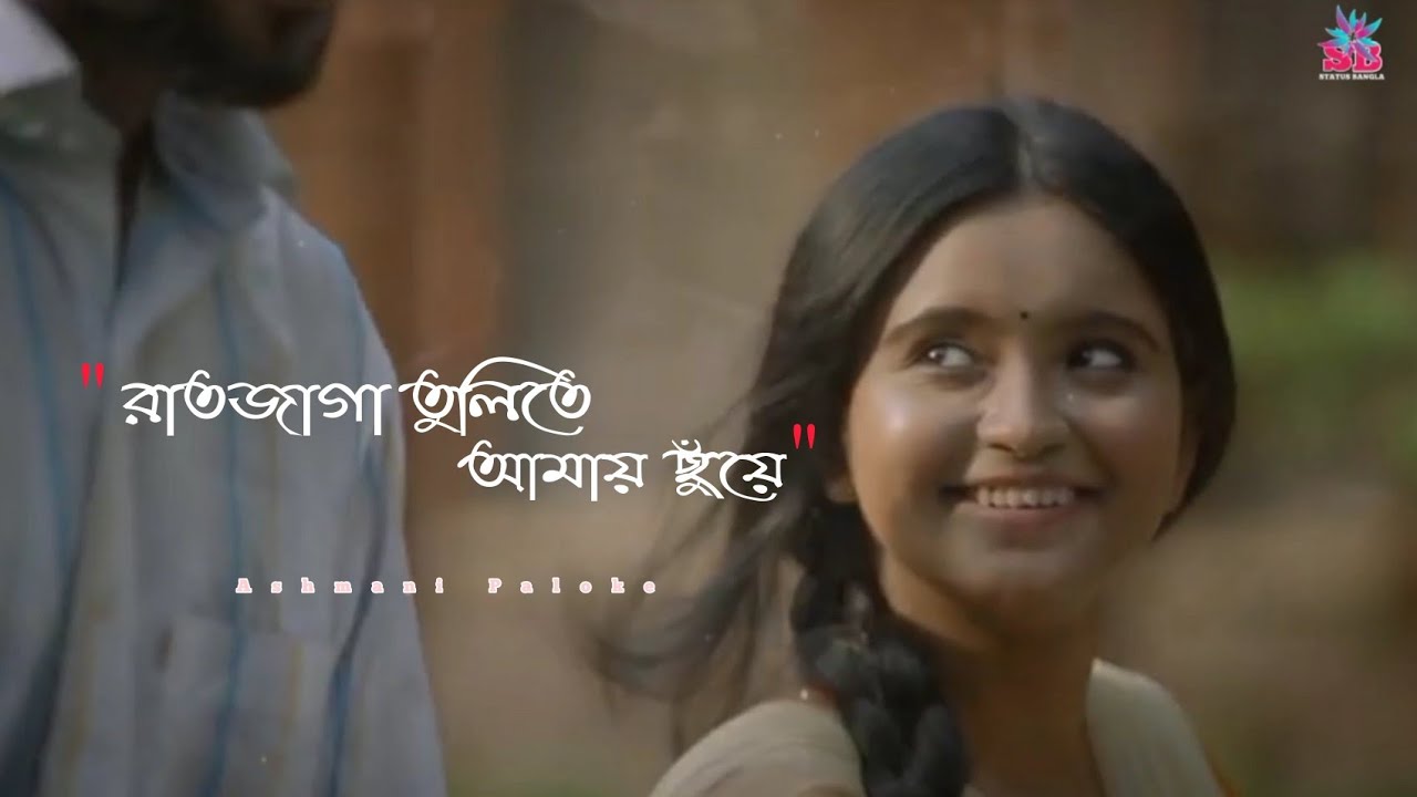 Ashmani Paloke Song Status Video | Bengali Romantic Song WhatsApp Status | Bangla Music Video