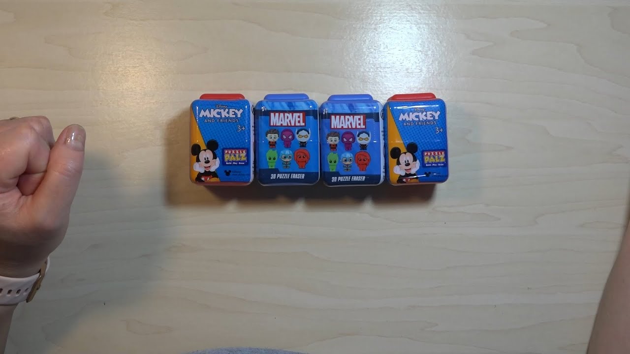 APRO LE FANTASTICHE MINI BOX SURPRISE DISNEY E MARVEL DI ACTION By Nika
