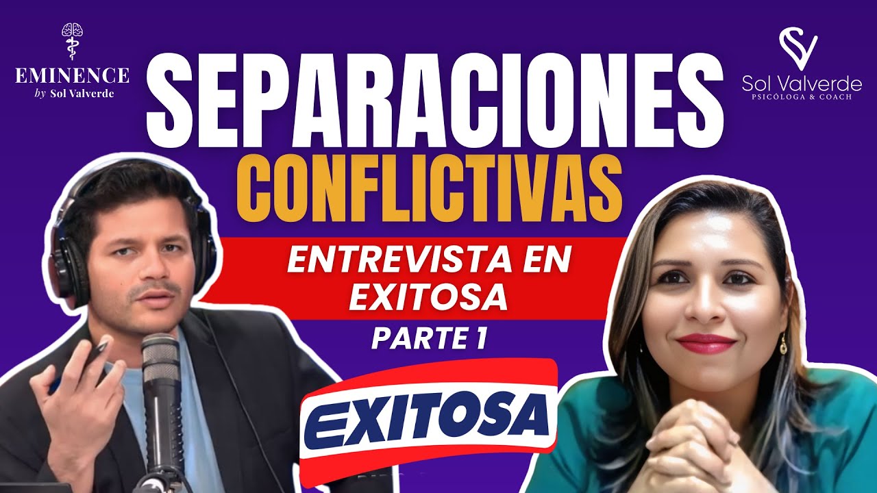 Cómo superar una separación conflictiva sin romperte emocionalmente| Entrevista en Exitosa (Parte 1)