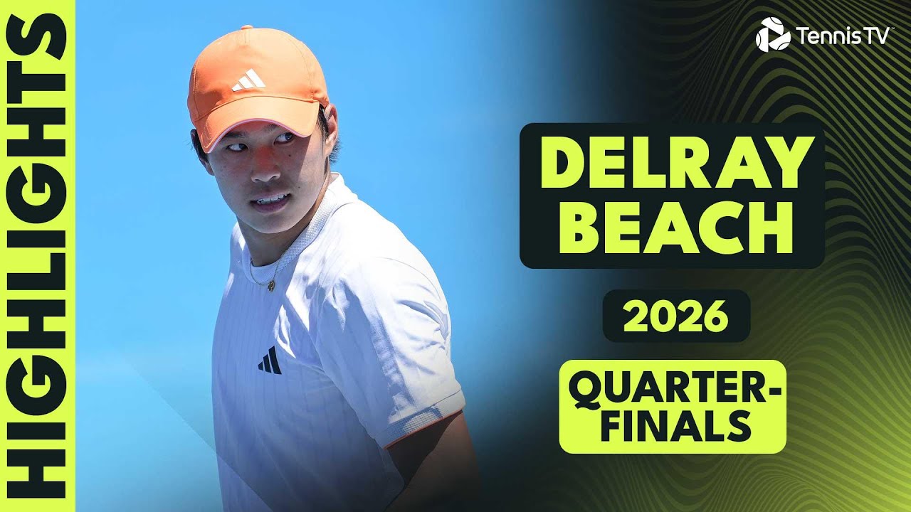 Fritz, Paul, Tiafoe, Tien and Korda ENTERTAIN the Crowd | Delray Beach 2026 Quarter-Final Highlights