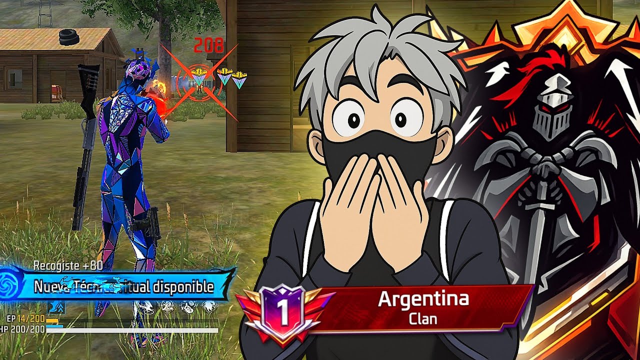 ¡ASI JUGAMOS GUERRA DE CLANES CON NAGUARA! ☠️🔥 FREE FIRE