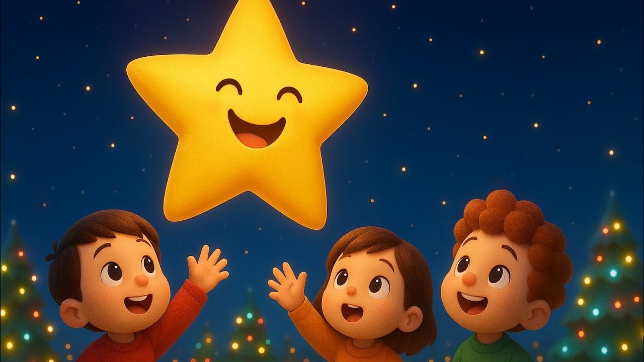 Twinkle Twinkle Little Star | Cute 3D Nursery Rhyme for Kids | Colorful Baby Song | Blessy Kids