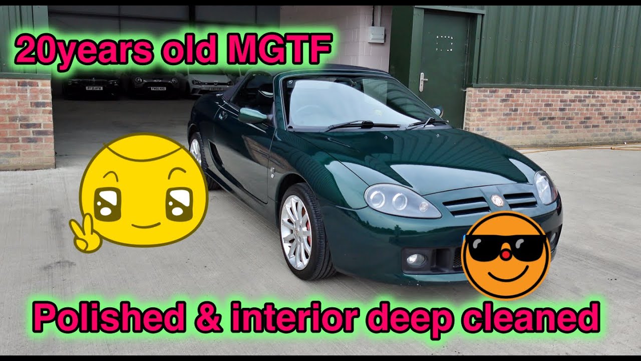 MGTF 2003 ONE STEP PAINT CORRECTION & INTERIOR DETAILING