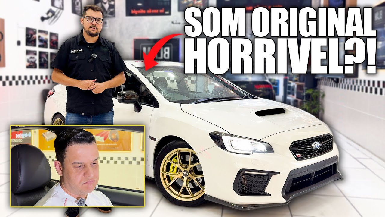 EWERTON AUTOMOTEC CHEGOU INSATISFEITO COM O SOM DO SEU SUBARU STI, SERÁ QUE CONSEGUIMOS RESOLVER?! 🤔