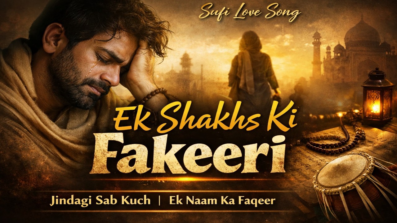 🎵  Ek Shakhs Ki Fakeeri | Sufi Philosophical Reality Song 🎵