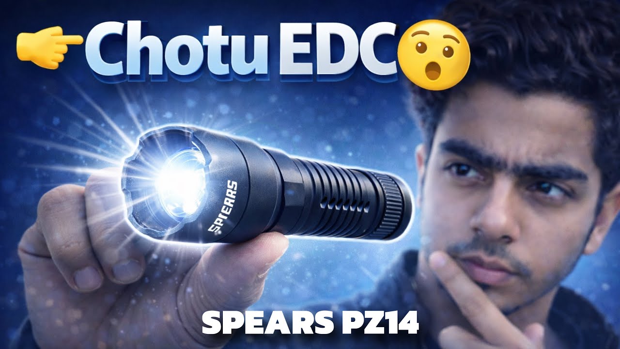 छोटा पैकेट बड़ा धमाका 💥 || SPEARS PZ14 EDC LIGHT || 