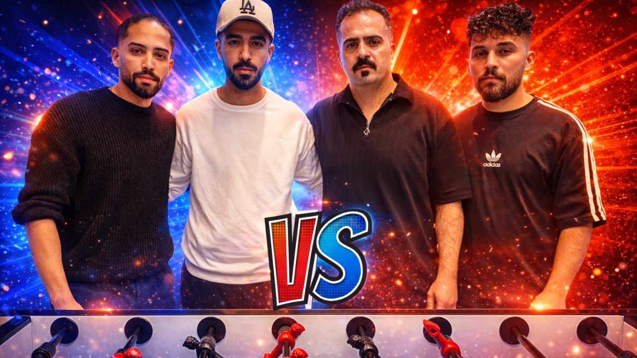 فوتبال دستی | فواد احمدی و جمال نادری 🆚 دانیال زوجاجی و فریبرز قاسمی 🔥