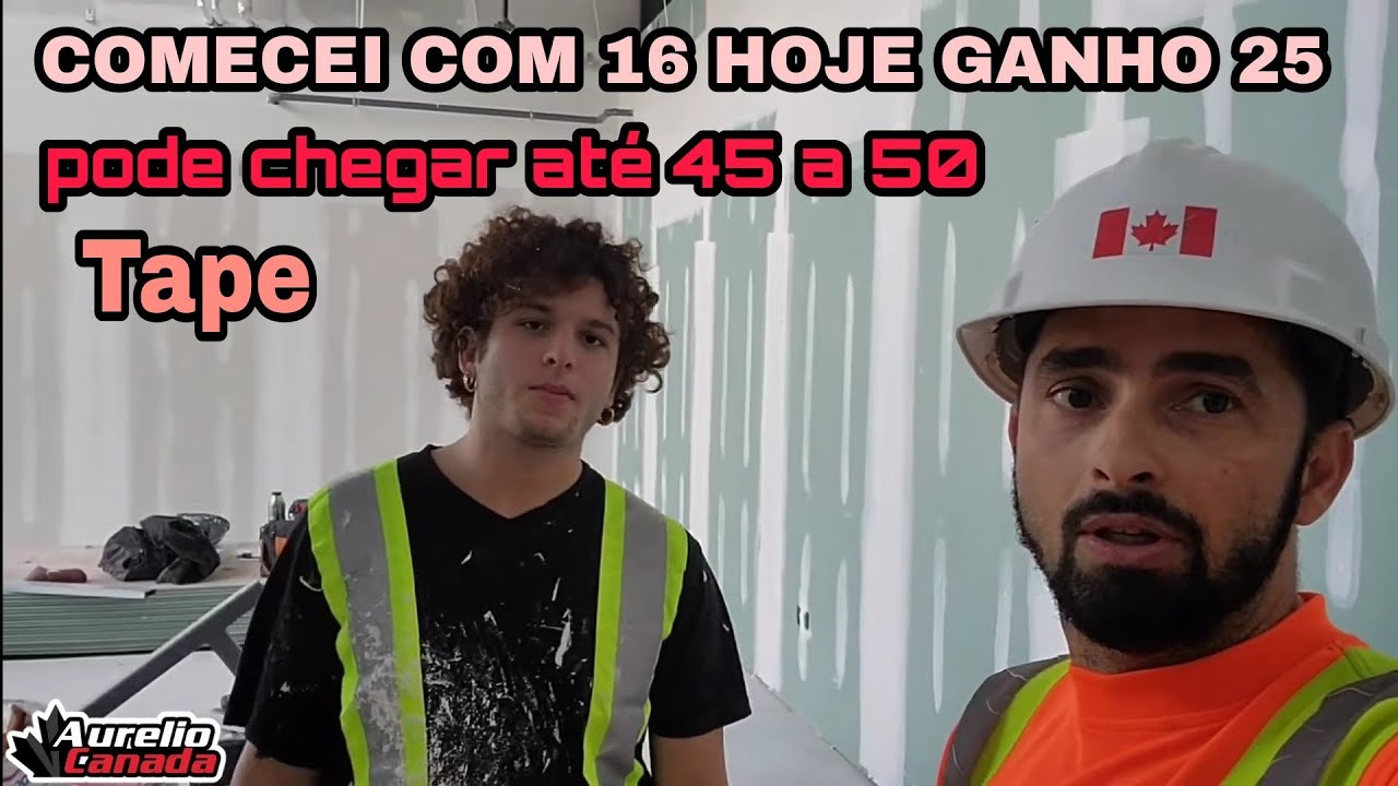 Trabalho  Do  Tape No Canadá 45$ a 50 Dolares Por Hora