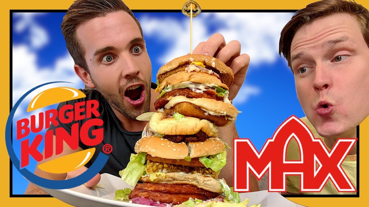 Hur smakar MAX & BURGER KING'S Hamburgare tillsammans?