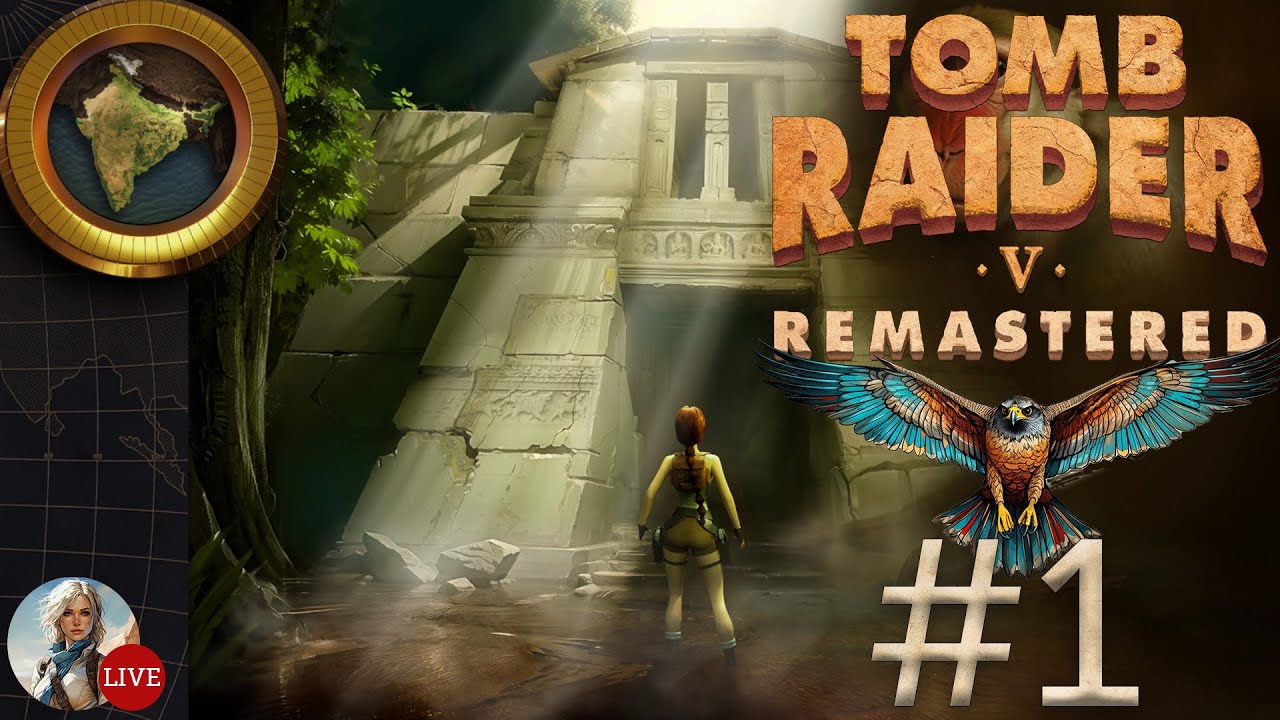 🔴 Livestream: Ausgewählte Level aus Tomb Raider 3