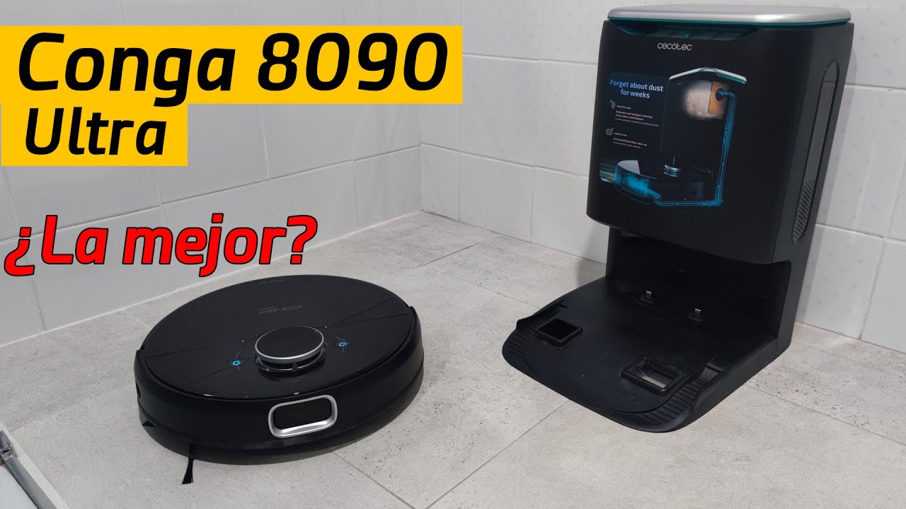 Conga 8090 Ultra, Análisis y funcionamiento | El robot más COMPLETO ⭕
