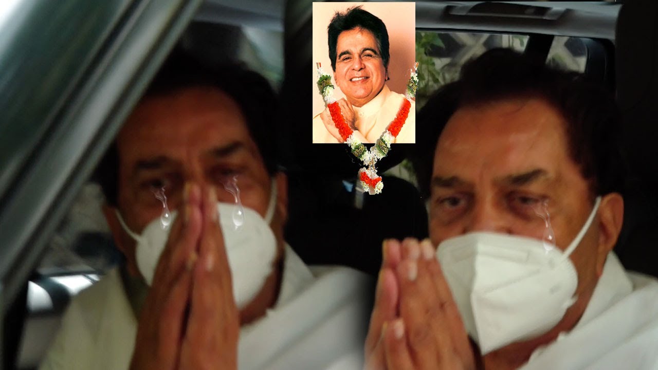 Goodbye Friend..Emotioned Dharmendra Leaves compl broken after saying final salam to legn yusuf Khan