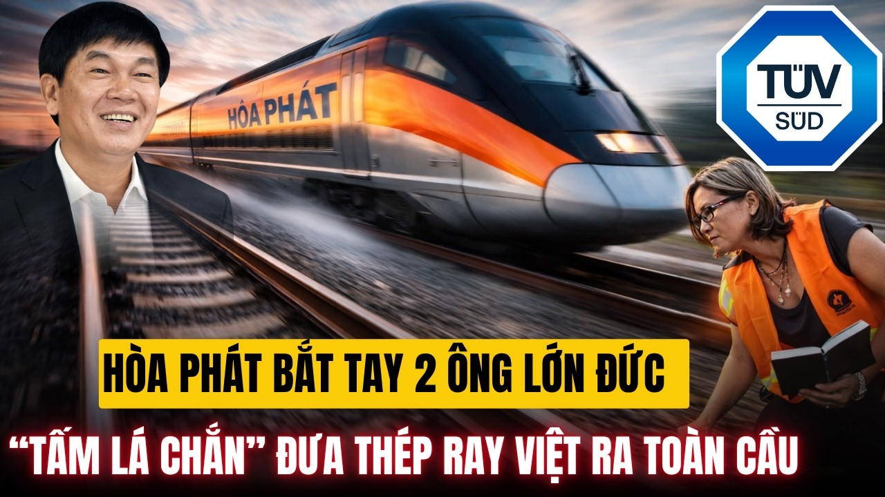 H&ograve;a Ph&aacute;t Đạt Thỏa Thuận Với T&Uuml;V S&Uuml;D Rail - Tấm Giấy Th&ocirc;ng H&agrave;nh Để Bước Ch&acirc;n V&agrave;o Th&eacute;p Đặc Biệt
