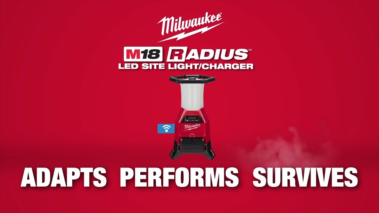 Milwaukee&reg; M18&trade; Radius&trade; Site Light Charger w/ONE-KEY&trade;