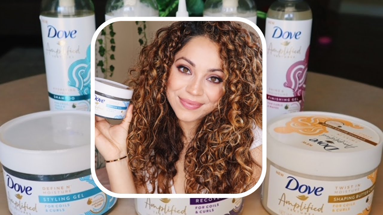 Definition & Shine with Dove Amplified Textures Line!