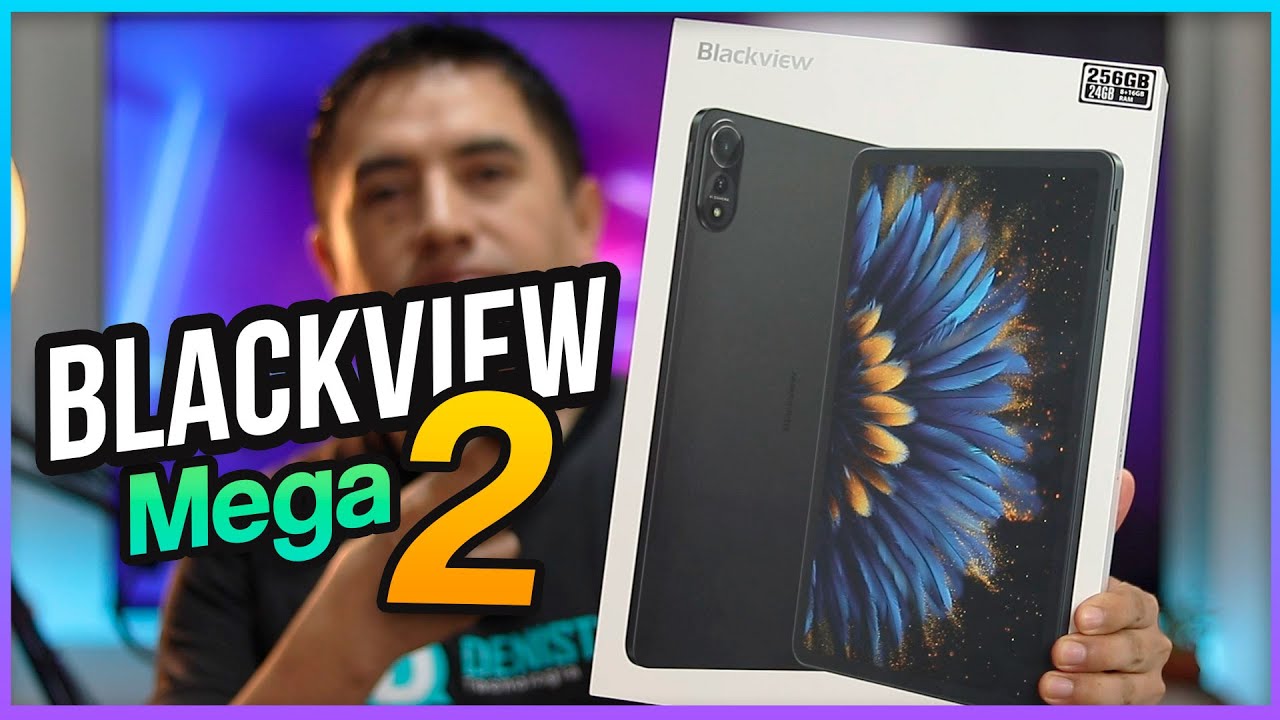 Tablet con doble Sim 4G LTE y GPS | Blackview MEGA 2 ✅