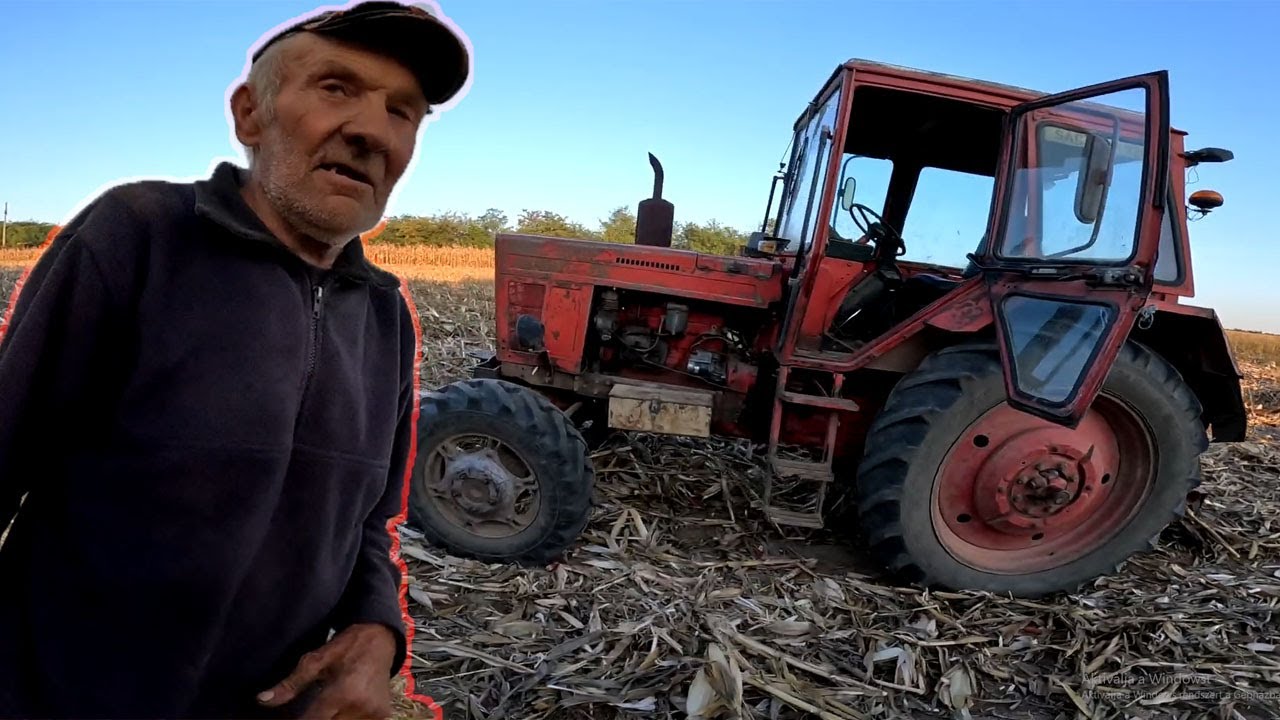 AZ ÖREG MTZ-VEL KASZÁL👀! MINDJÁRT MEGFÚLOK A TENGERITŐL