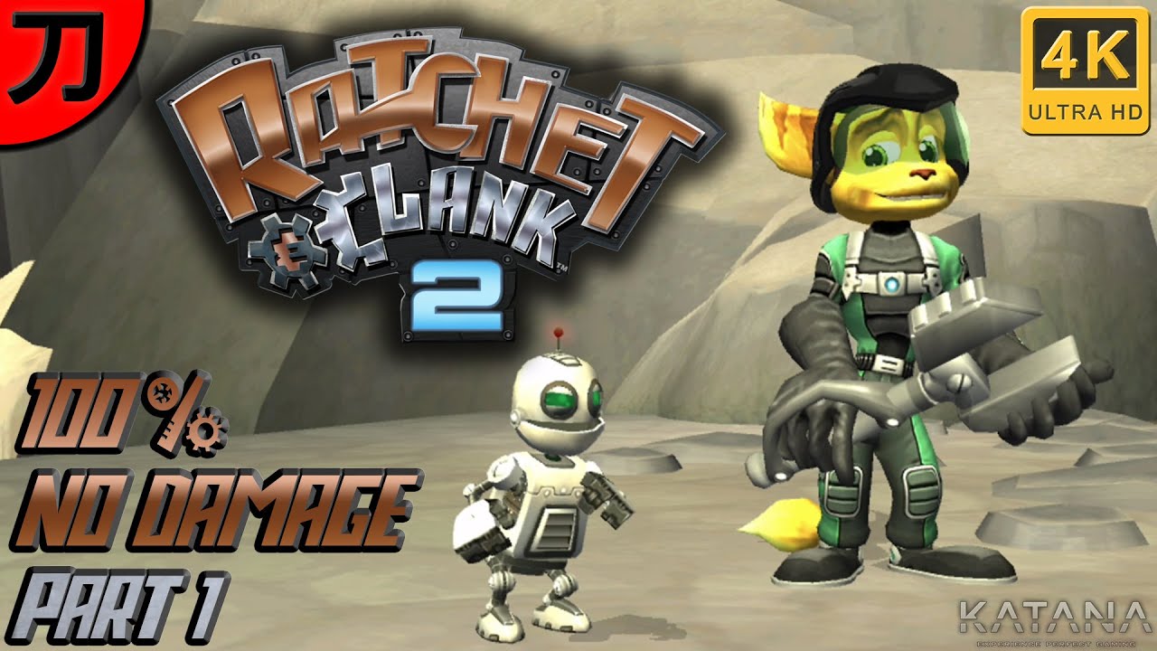 Ratchet & Clank 2 100% Walkthrough | Part 1 | No Damage | Aranos