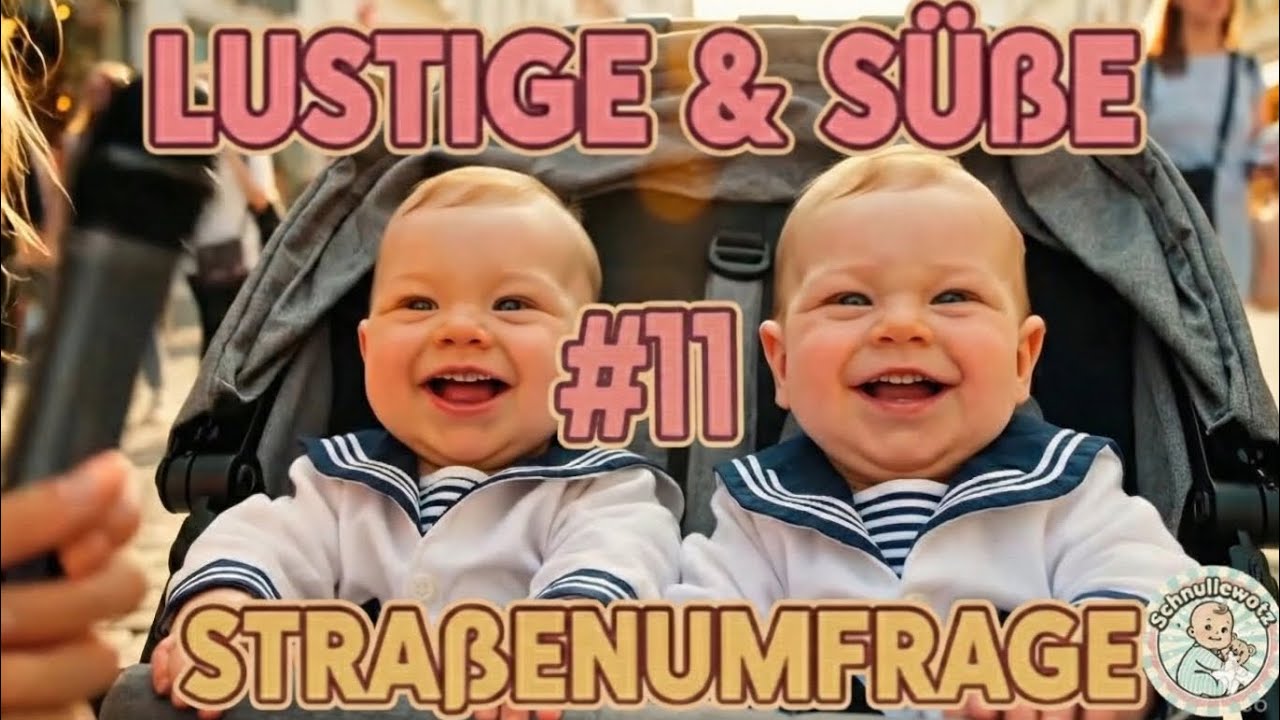 Lustige und Süße Straßenumfrage #11 🐥😍❤️🫶🏻 #oma #cutebaby #motivation #viral #veo3 #straßenumfrage