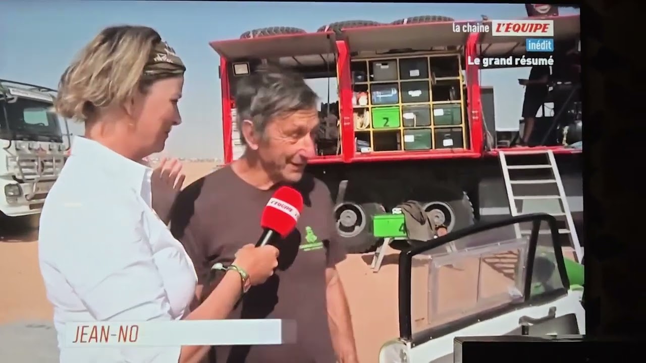 Le Dakar Classique : Monsieur GAVIOT, le papa de ma collègue préférée, avec 