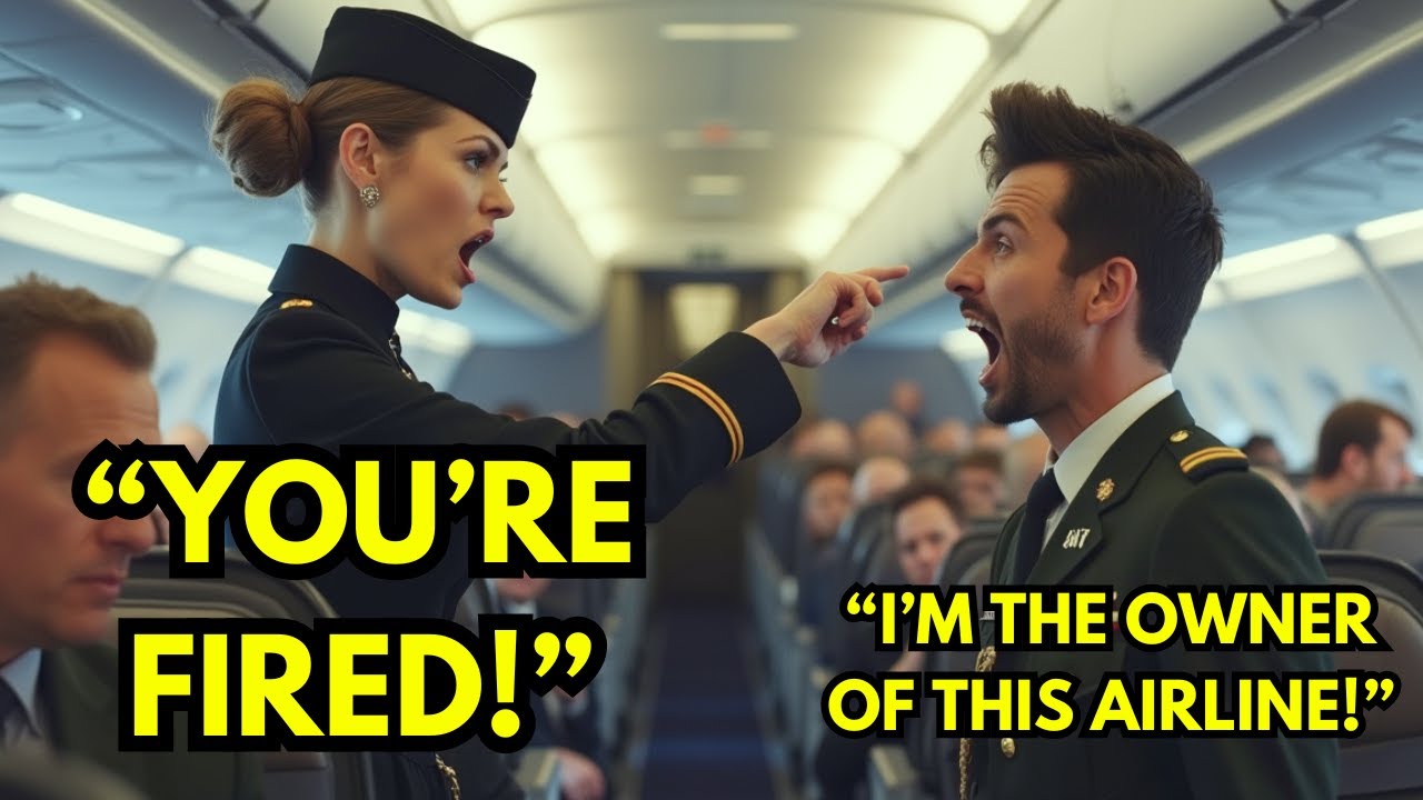 Flight Attendant Insults a Black Soldier, Not Knowing He Owns the Airline | telltales